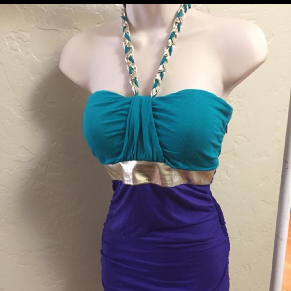 2b Bebe Sexy Body Hugging Dress Size S